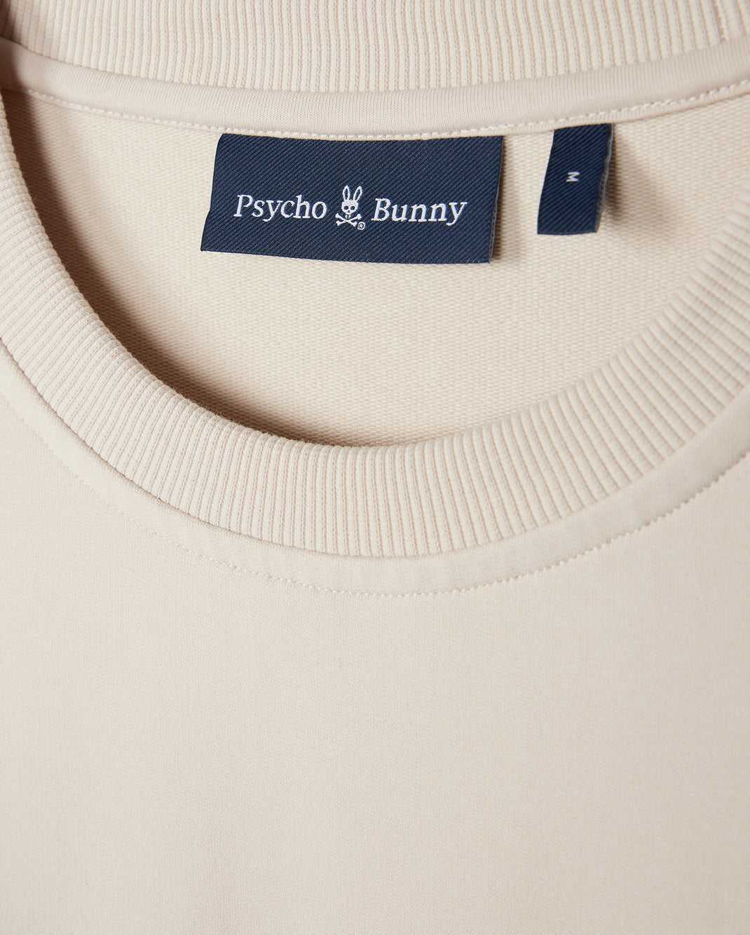 Sweats Psycho Bunny Maywood Crew Sweatshirt Beige Homme | IJE-62783622